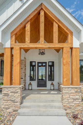 Attention to detail starts the moment you step up to the front door.