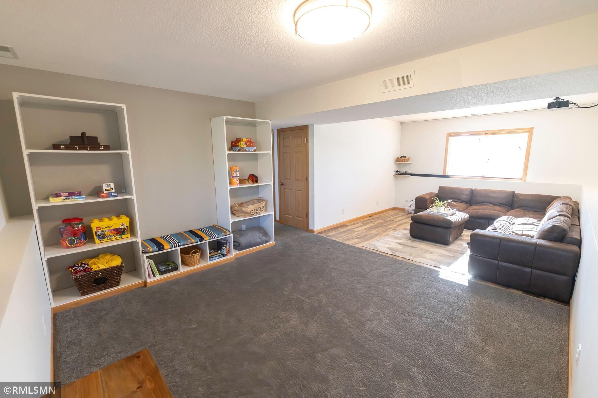 family room lower level