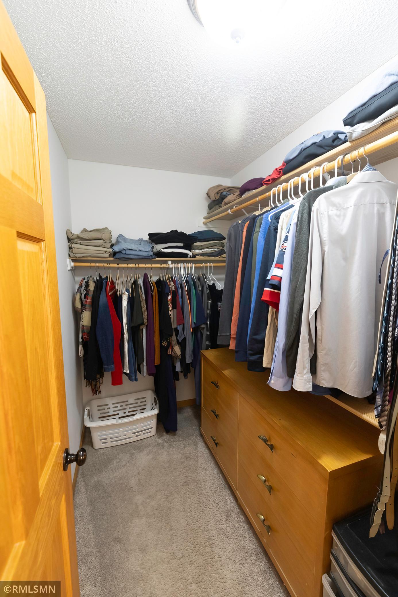 Owner's suite walk-in closet