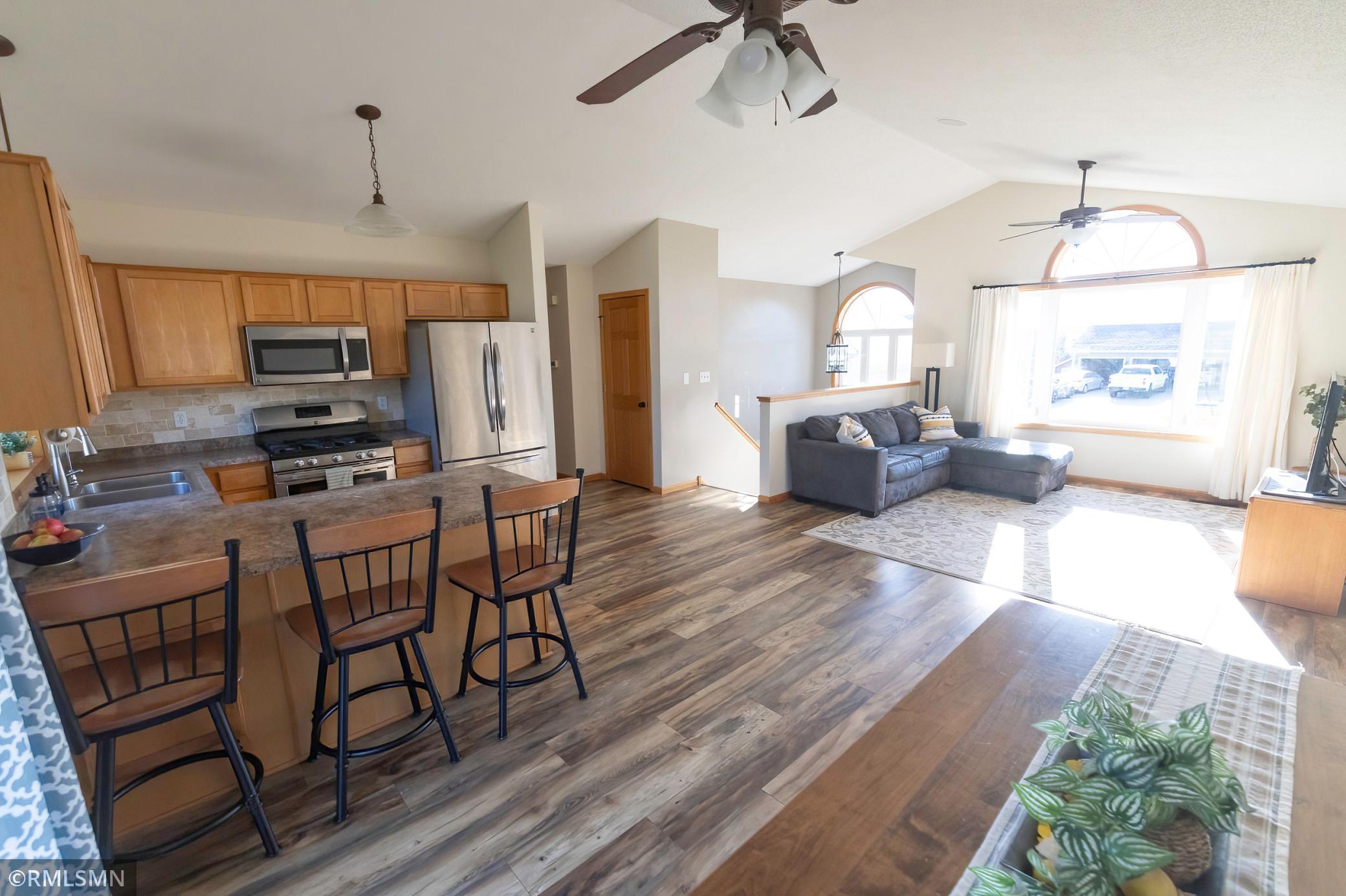 Open floorplan main level