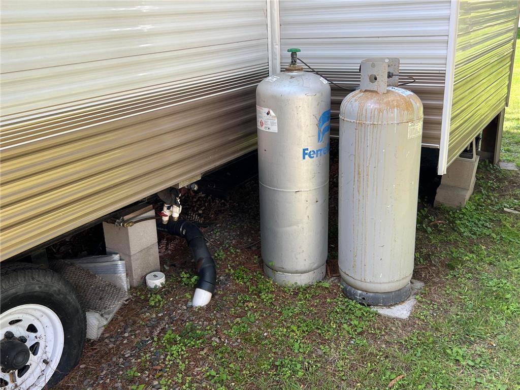 The two LP tanks are owned.