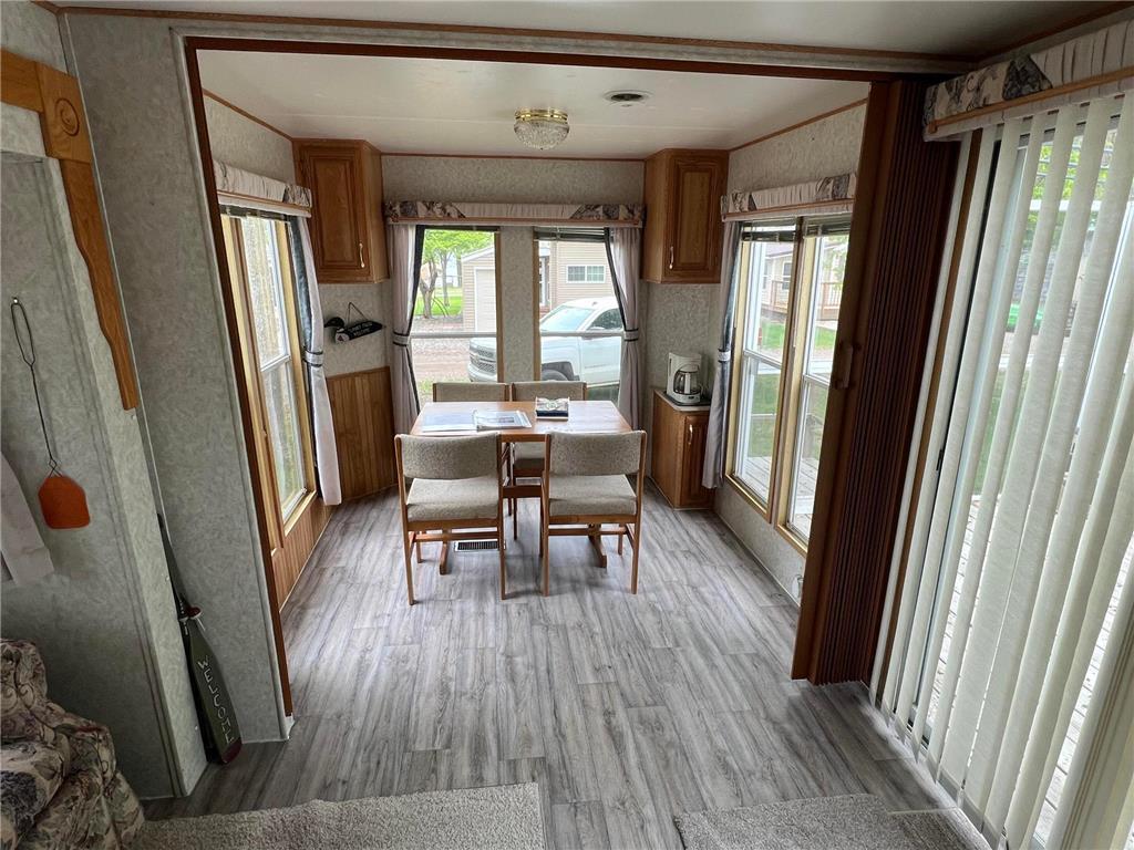 Dining room could function as an optional front bedroom.
