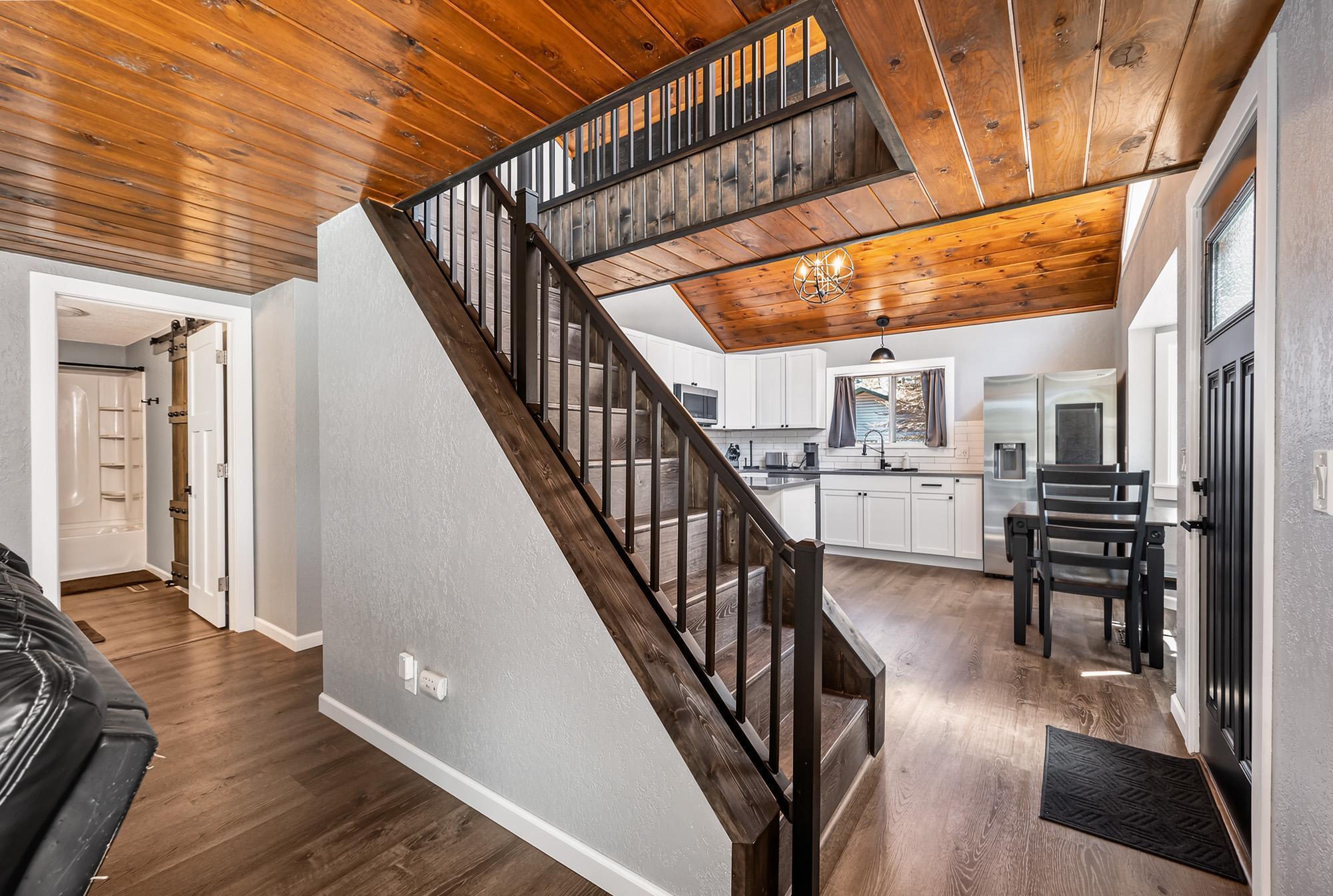 Stairs To upper loft