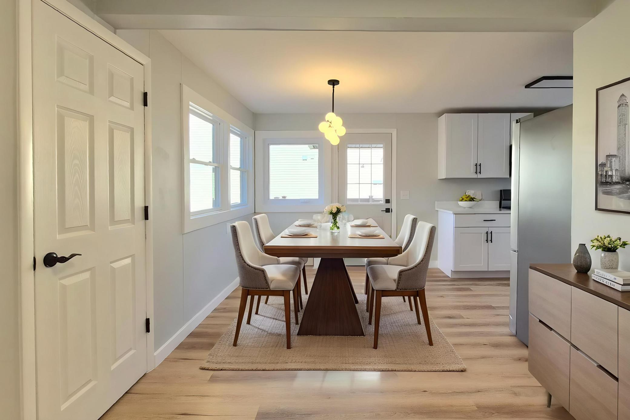 Great Eat In Kitchen Area - Virtually Staged