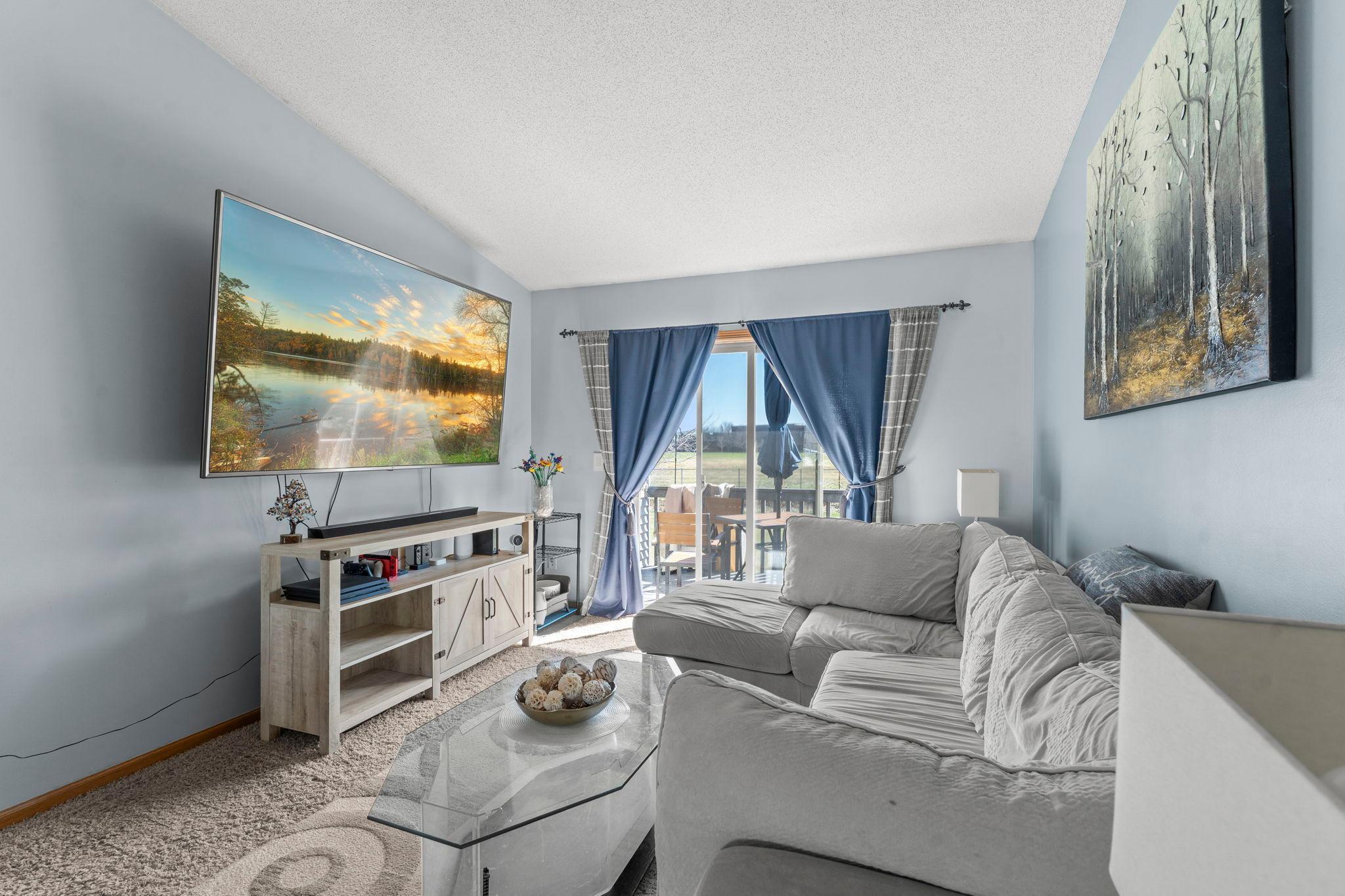 Spacious main level living room