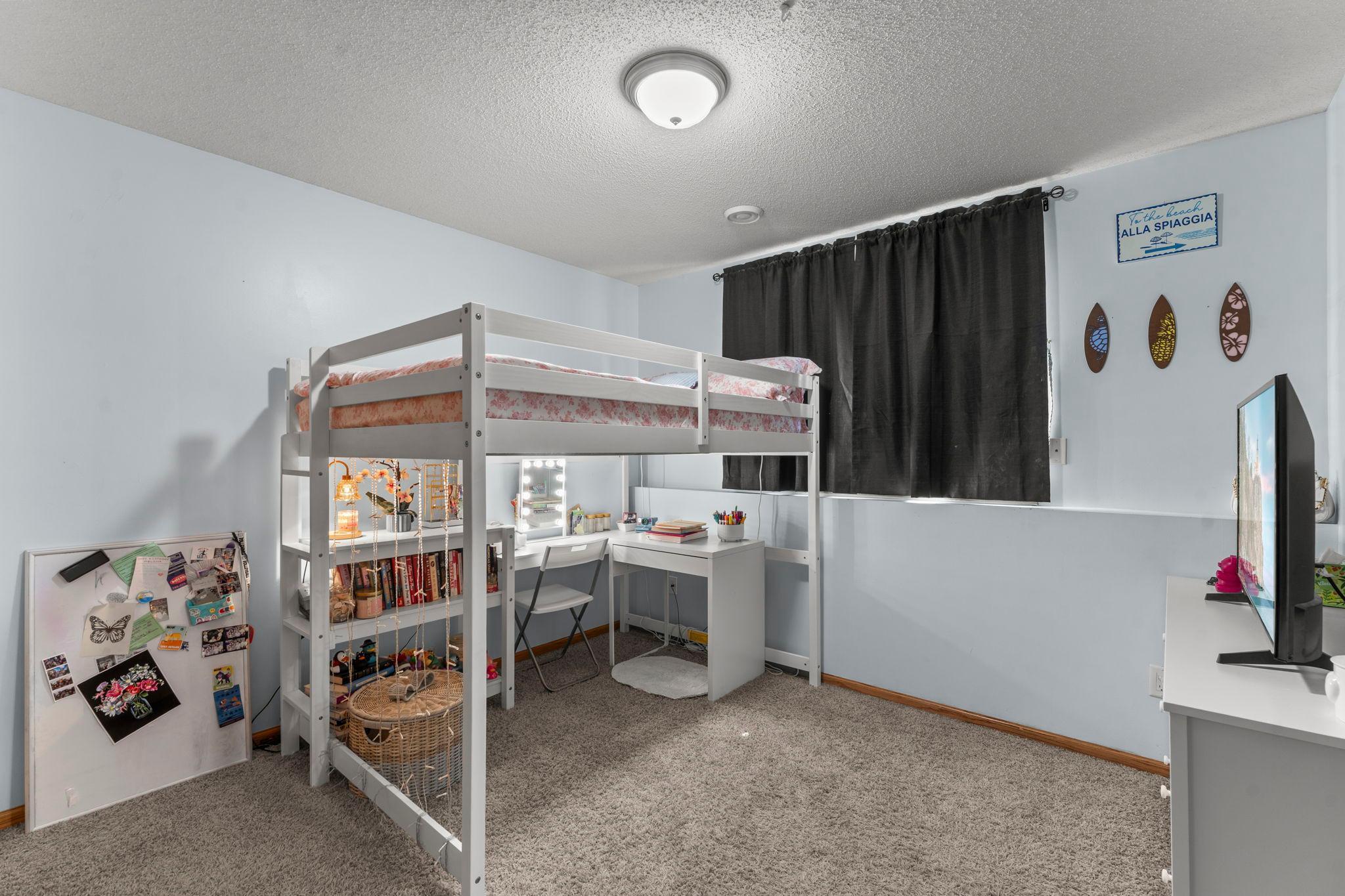 Bedroom #3 in lower level