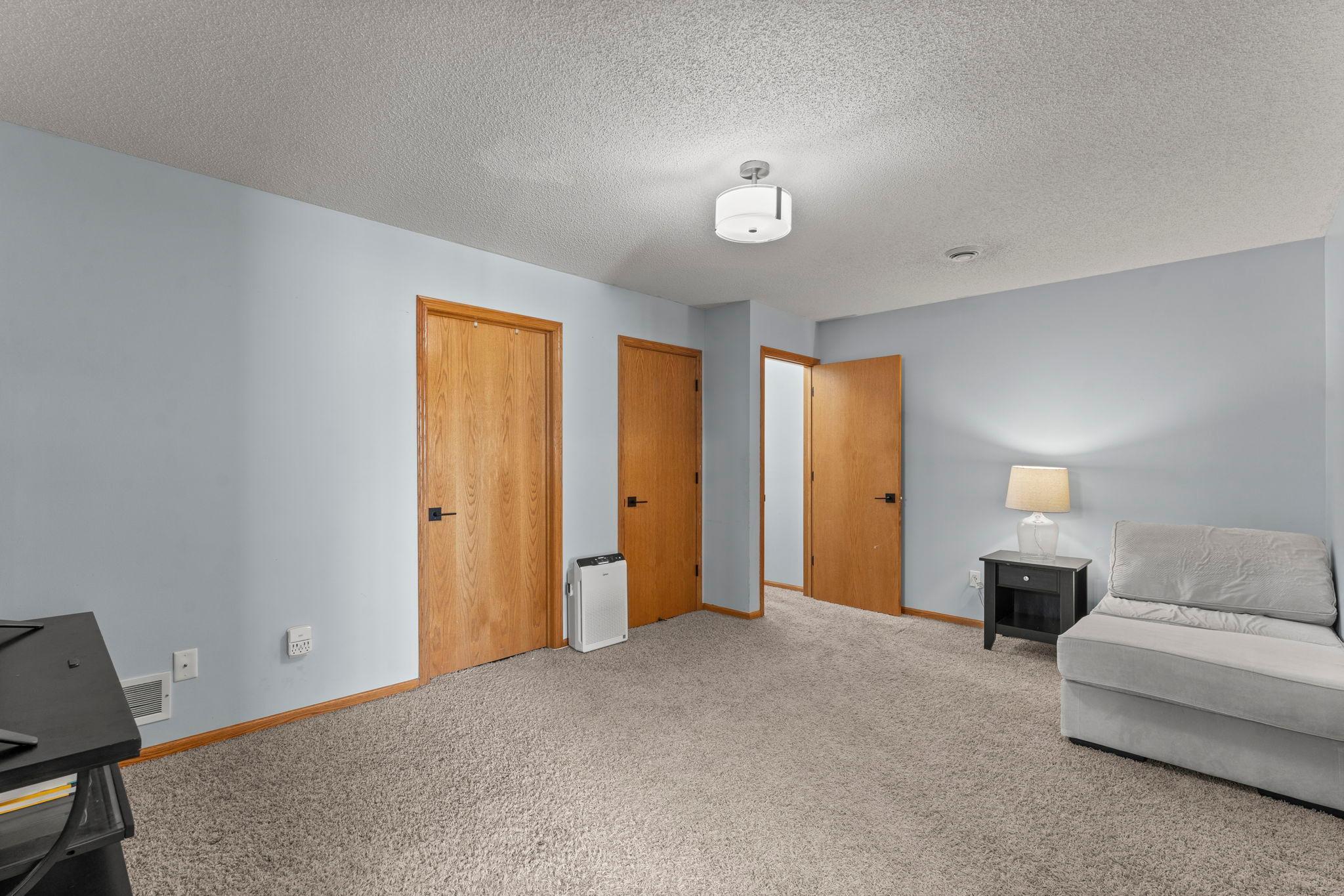 Lower level family room