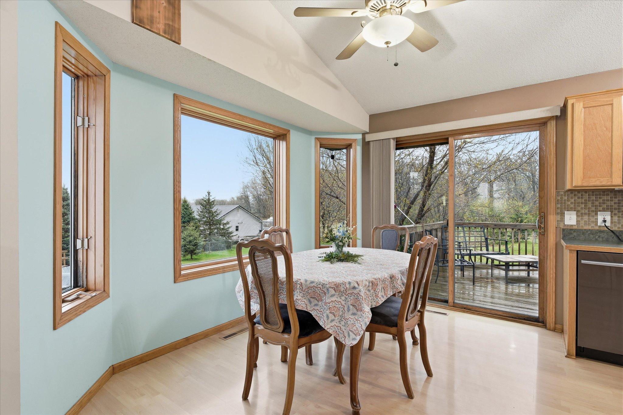 Easy indoor-outdoor access for entertaining