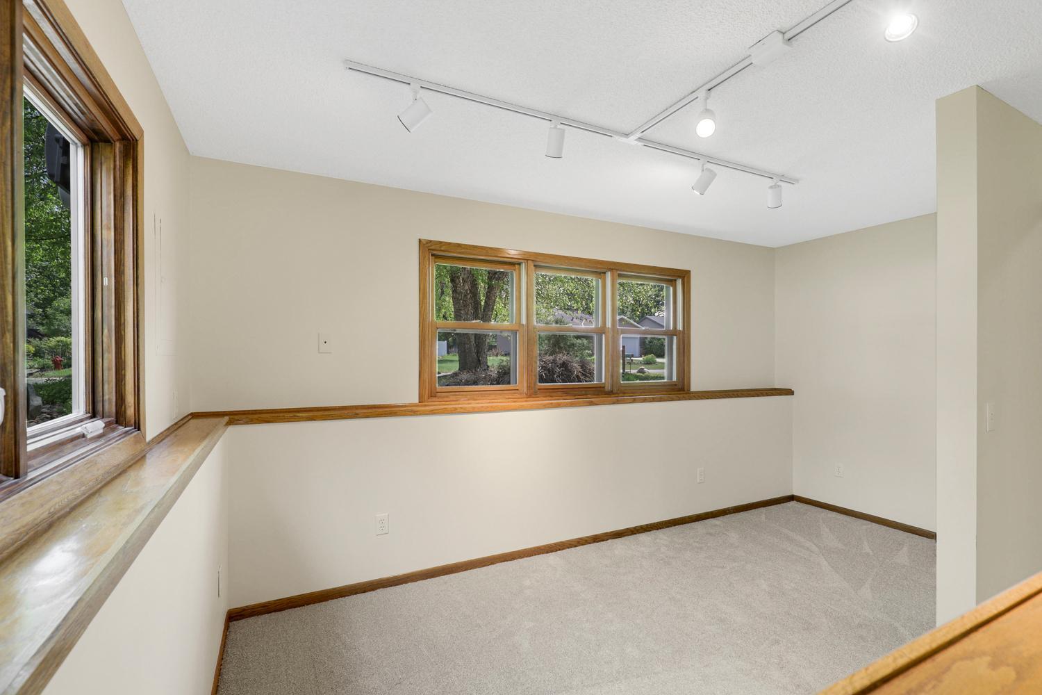 Lower level bonus area. Potential 3rd bedroom.