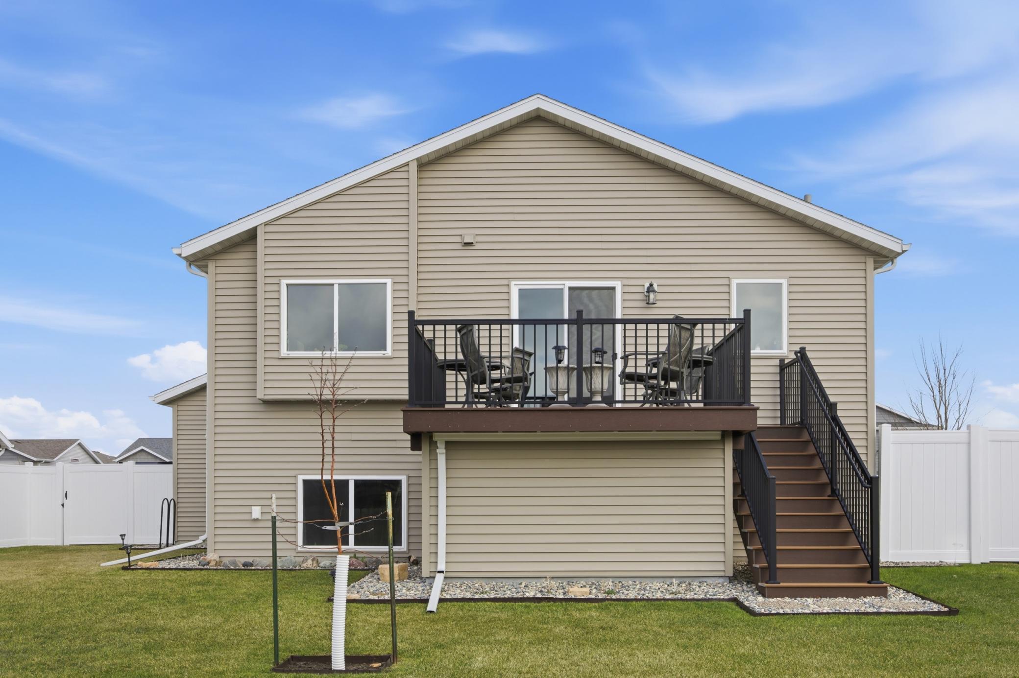 Composite Deck with Storage below