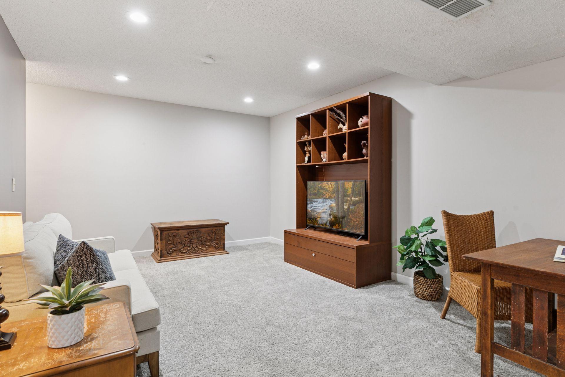 Finished lower level 8769 Jewel Avenue S