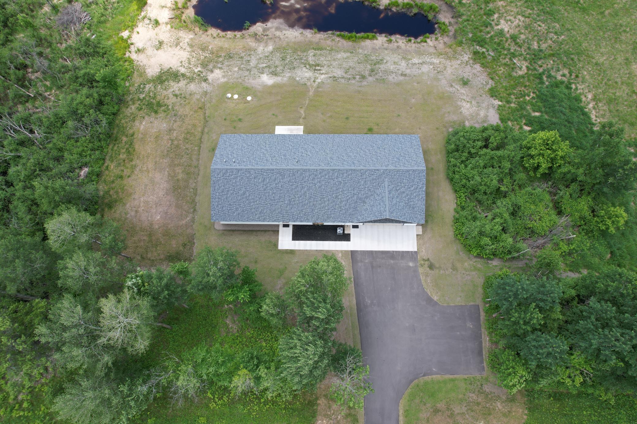 Aerial View of Turnaround