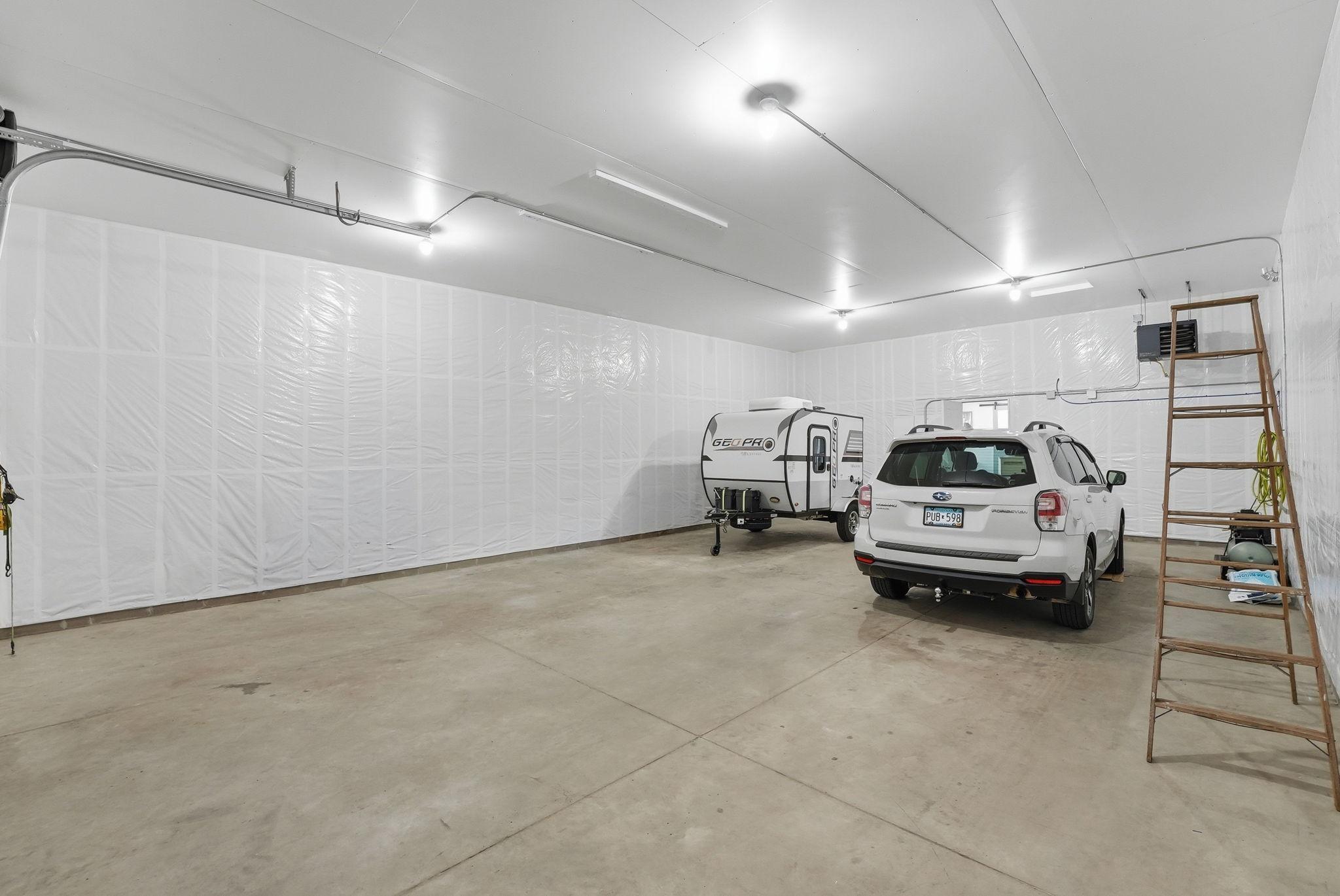 Heated and Insulated Storage Shed