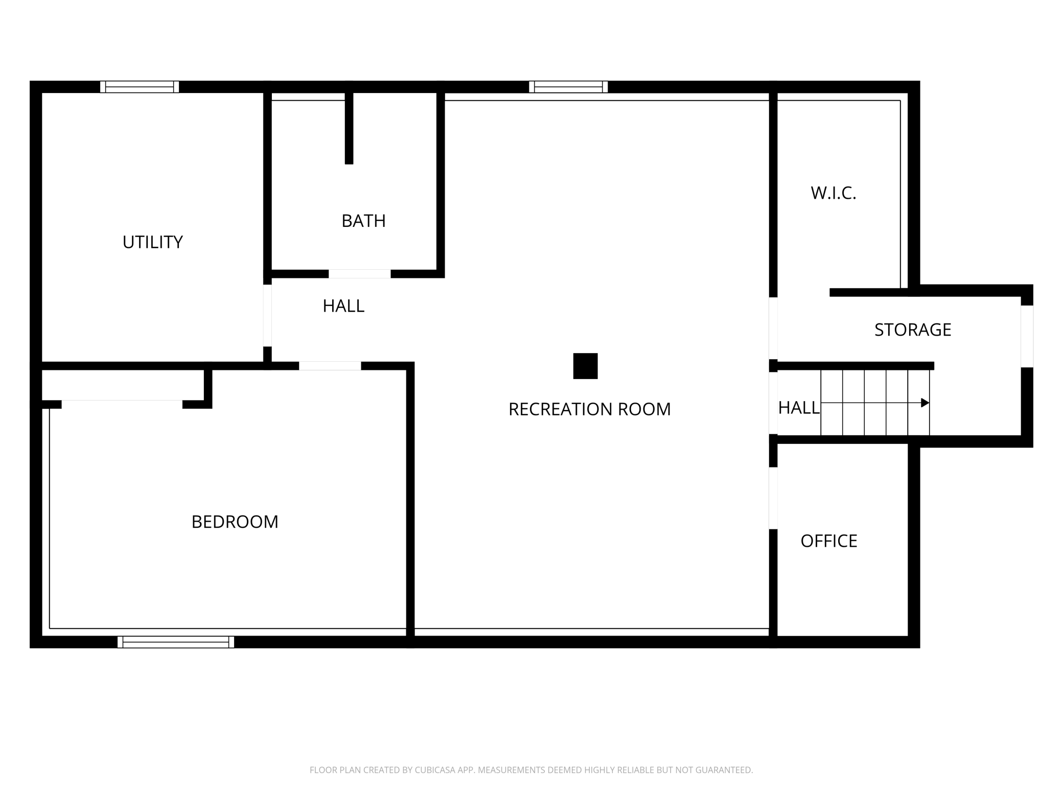 Lower Level Floor Plan