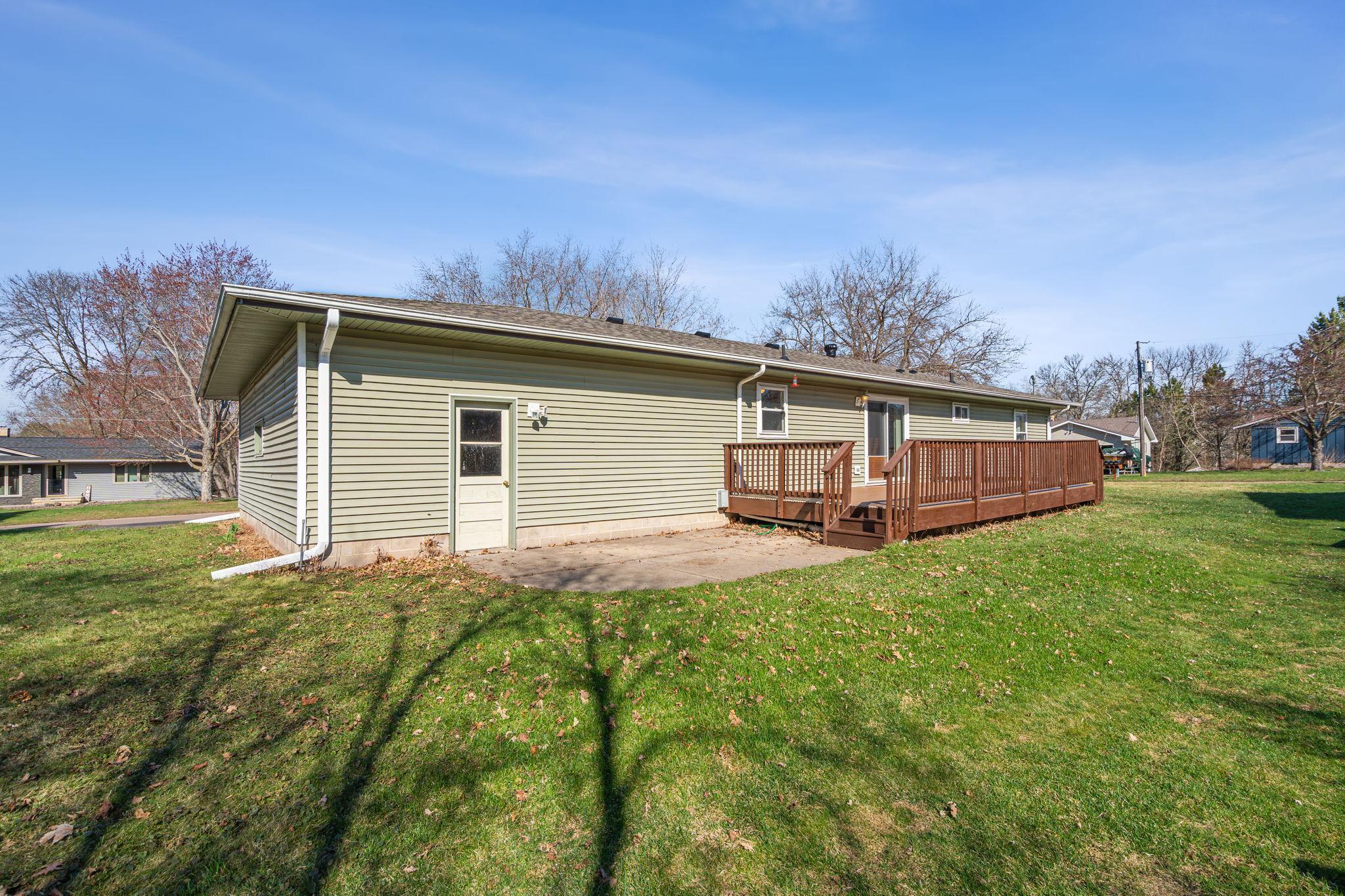 Backyard Patio and Deck