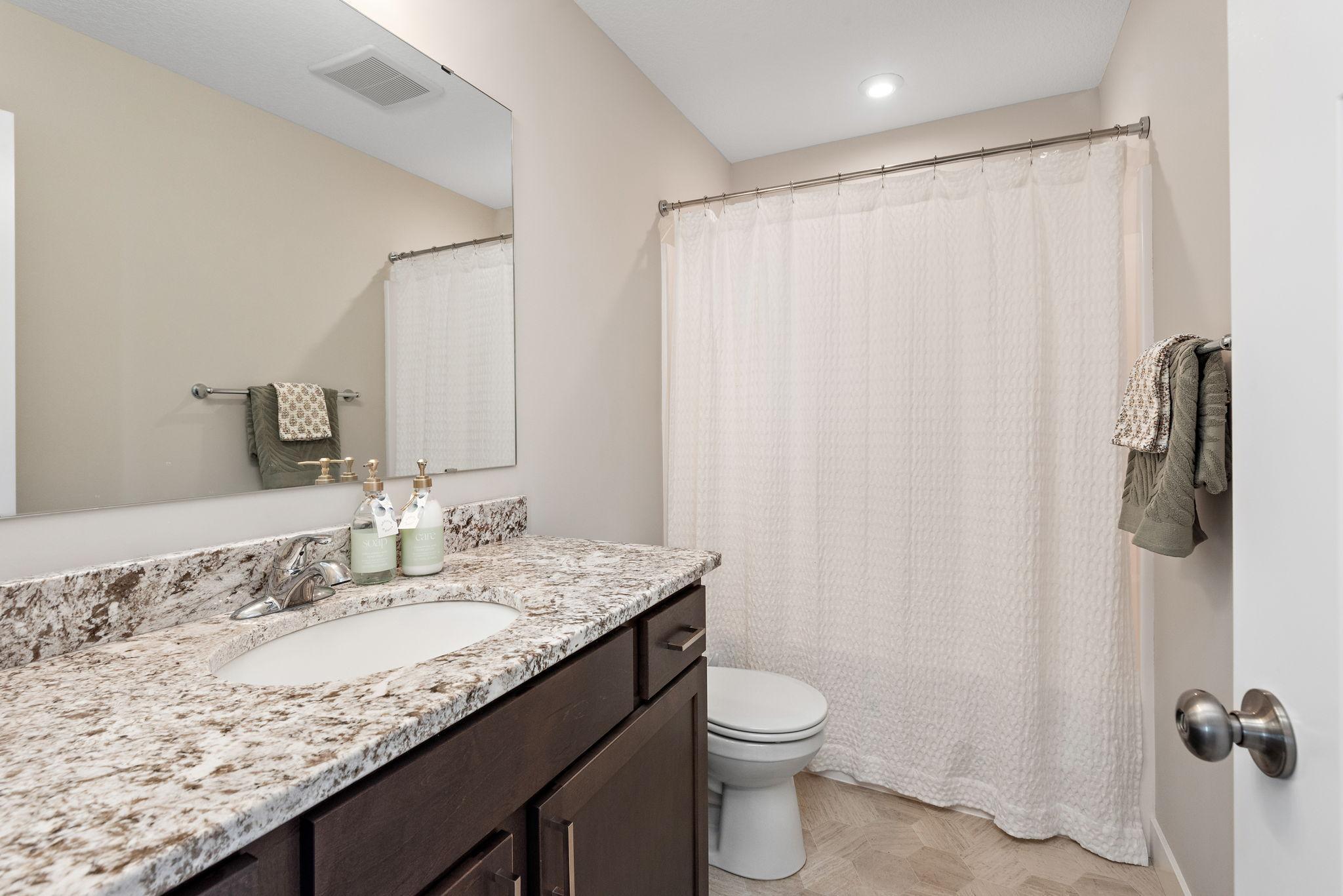 Upper level full bath