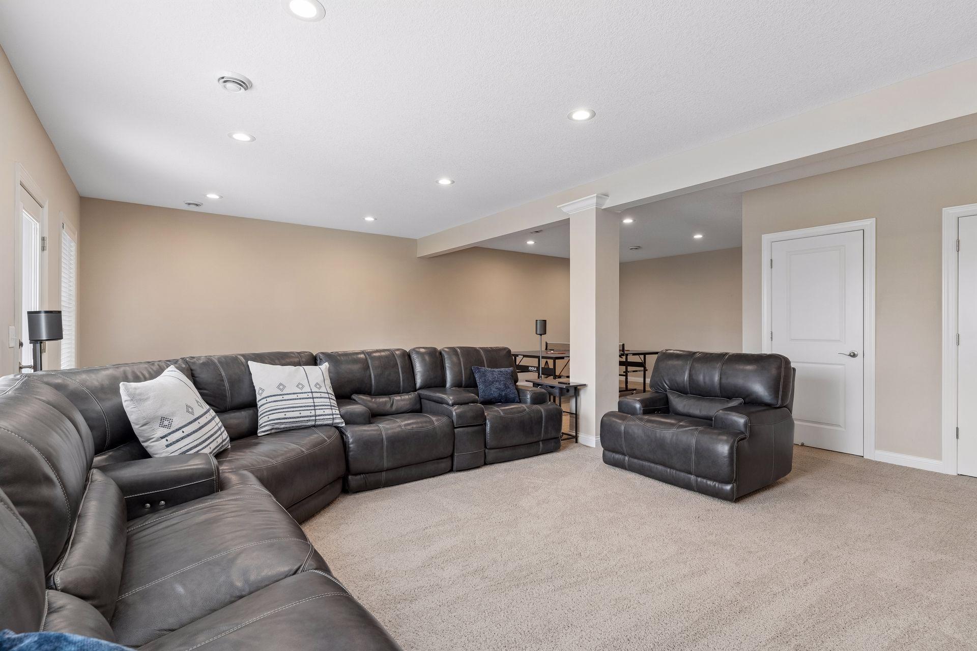 So much space is available in the lower level for kids to enjoy with their friends.