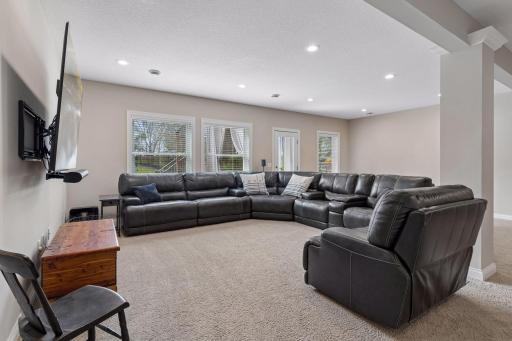 Movies, Sports or Family Gatherings. Another great space.
