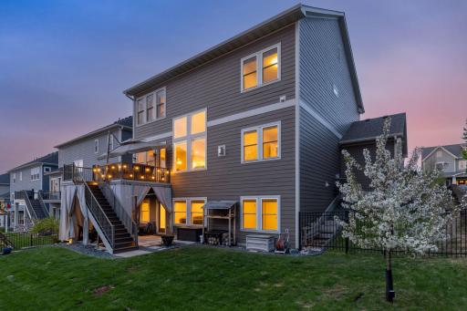 Take a peek at what it looks like when you head out on your deck at night.