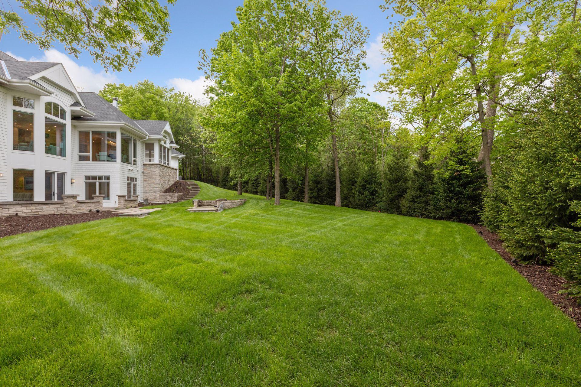 View from the back of the house