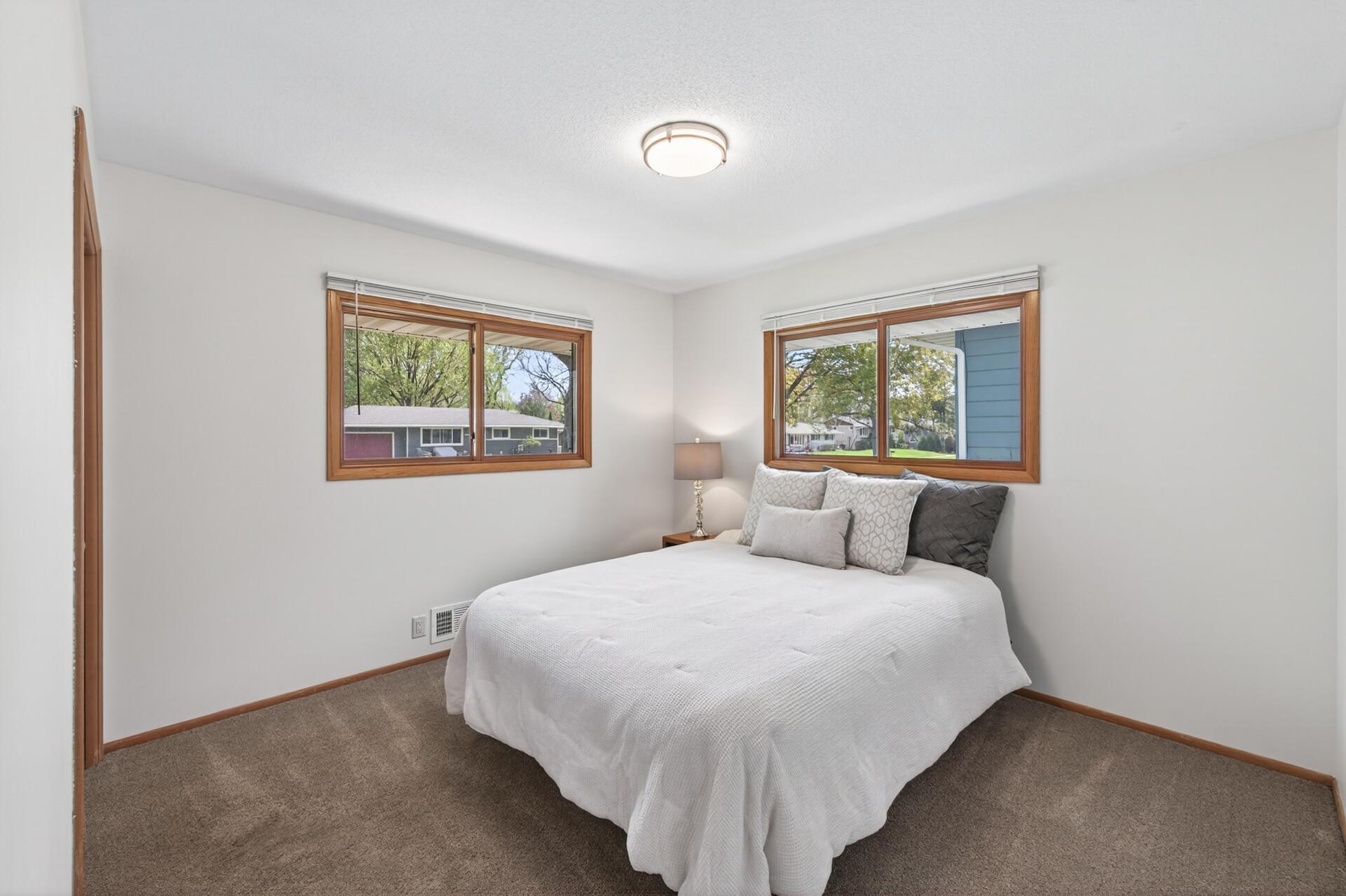 Southwest bedroom with large closet
