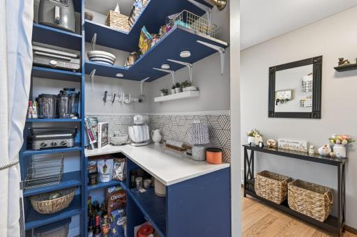 Newly redone Pantry