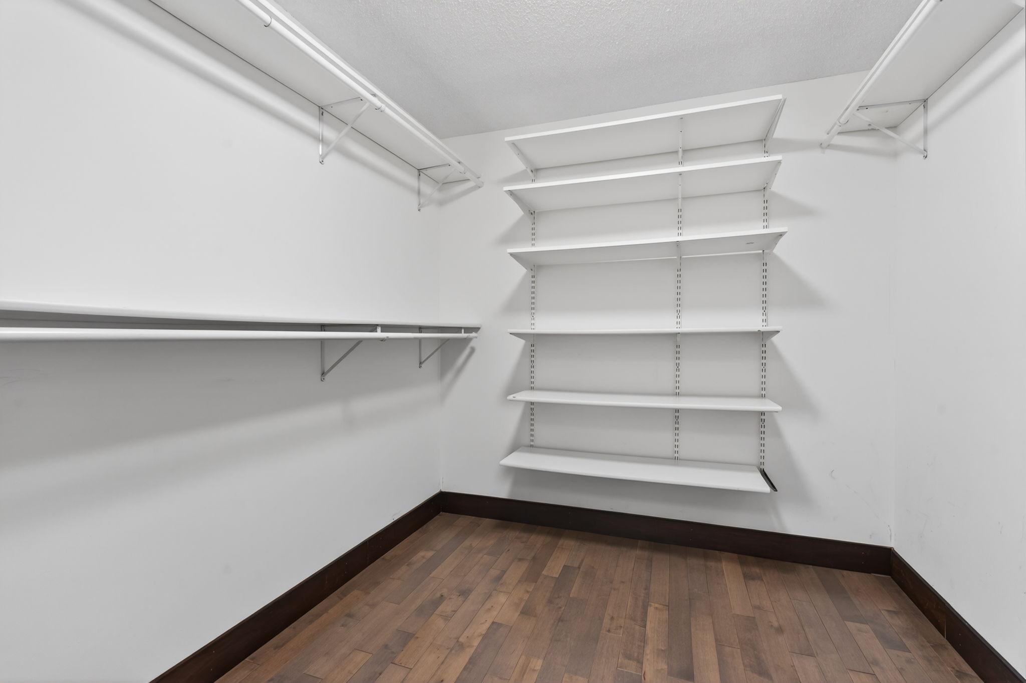 Primary BR walk-in closet
