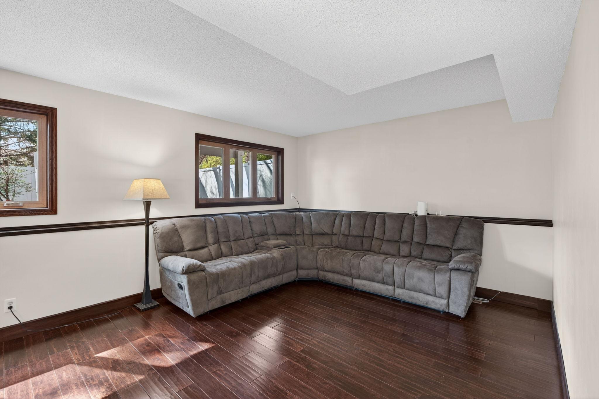 Lower level family room