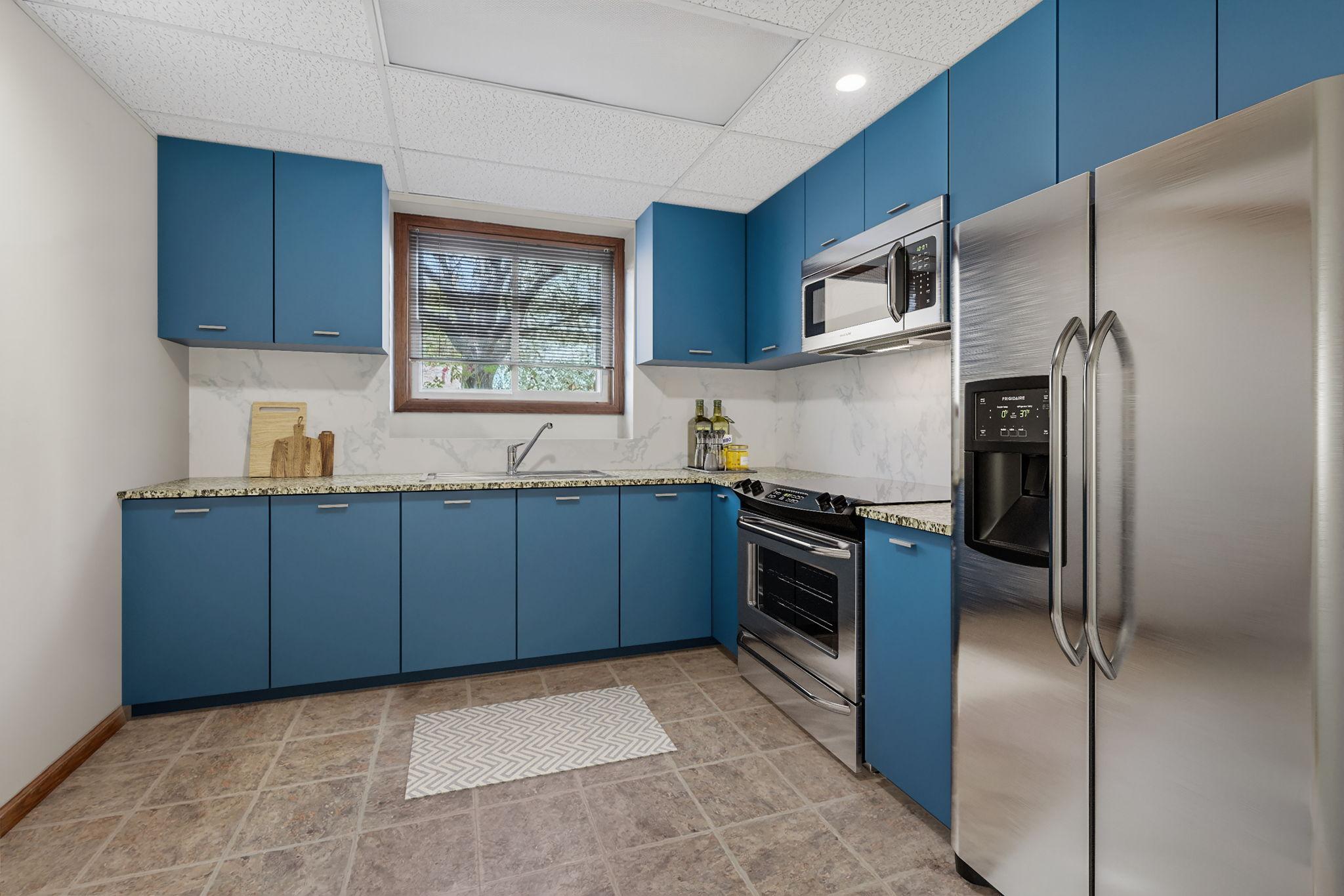 See the possibility with a virtually staged kitchen