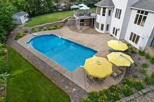 This pool has a new Pentair Salt Generator in 2025, new Pentair Pool Pump in 2026, new pool heater in 2026 and pool filter in 2023.