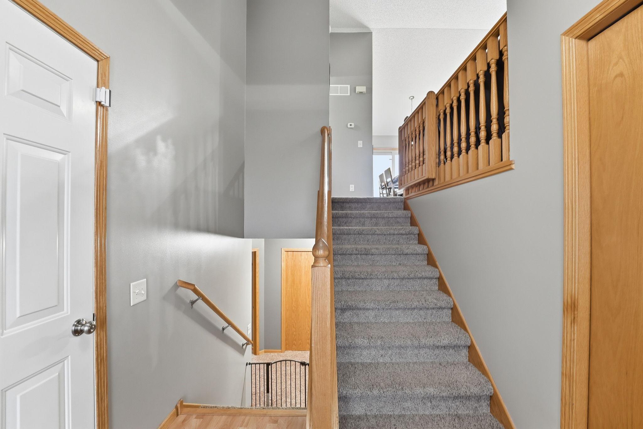 The foyer sets the tone for the rest of the home.