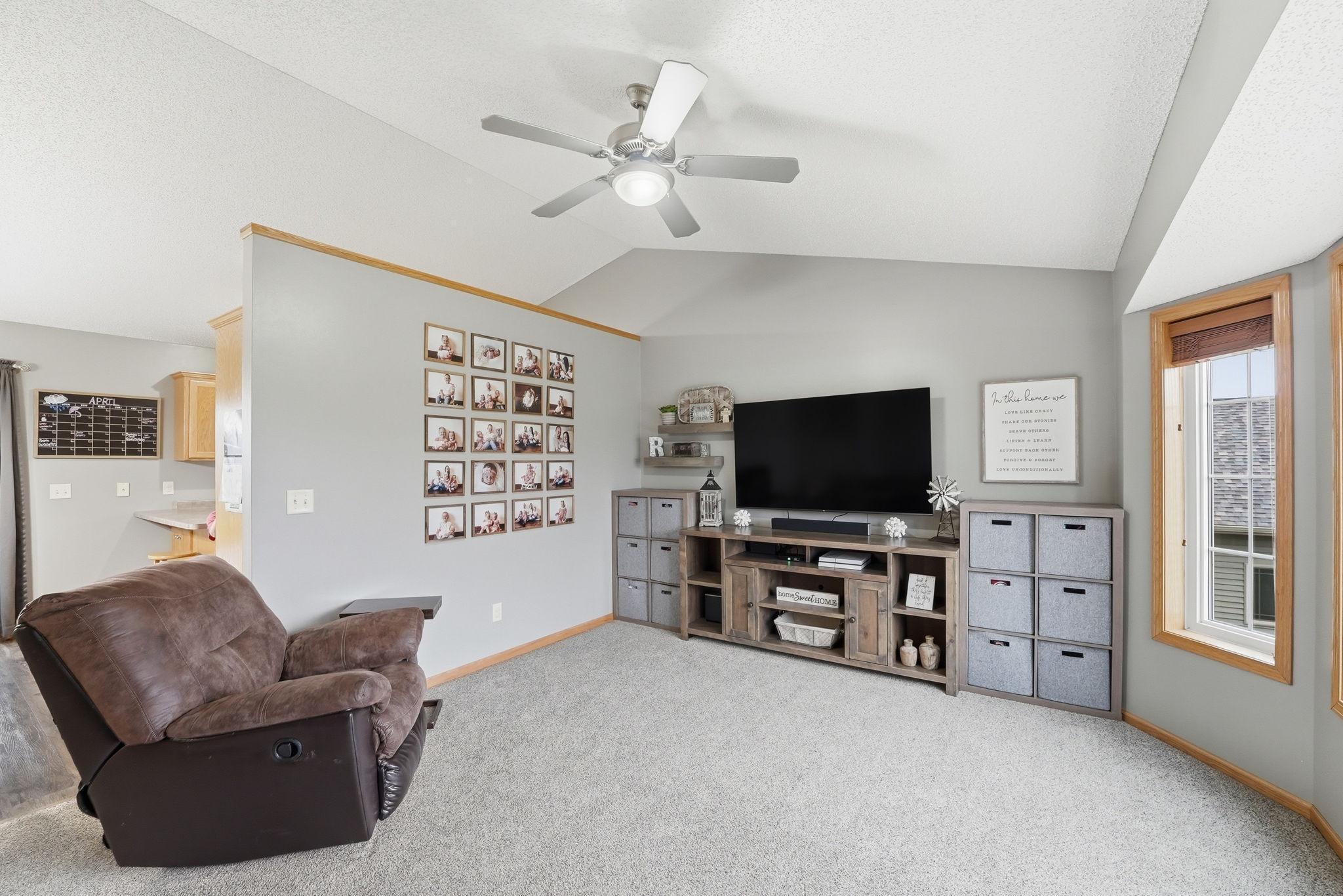 Modern living space with clean lines and an effortless indoor-outdoor flow.