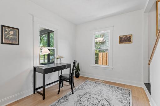 Great flex space for an office area or reading nook!