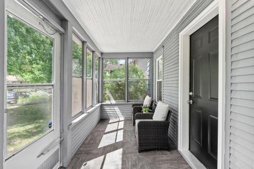 Interior porch has been fully repainted in May 2026!