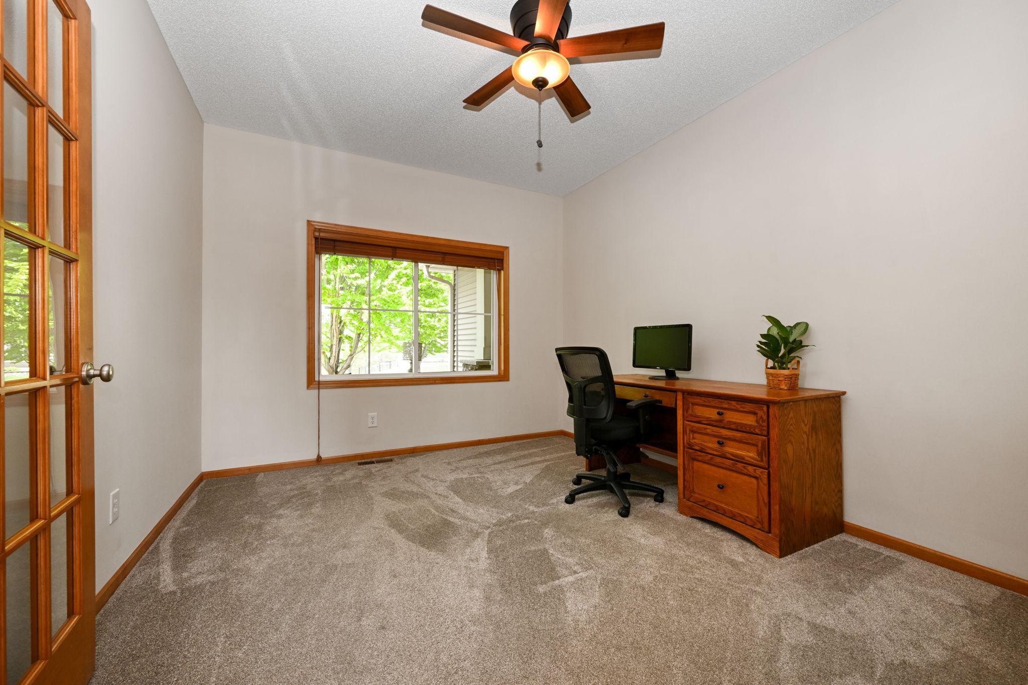 A front facing office completes the main level.