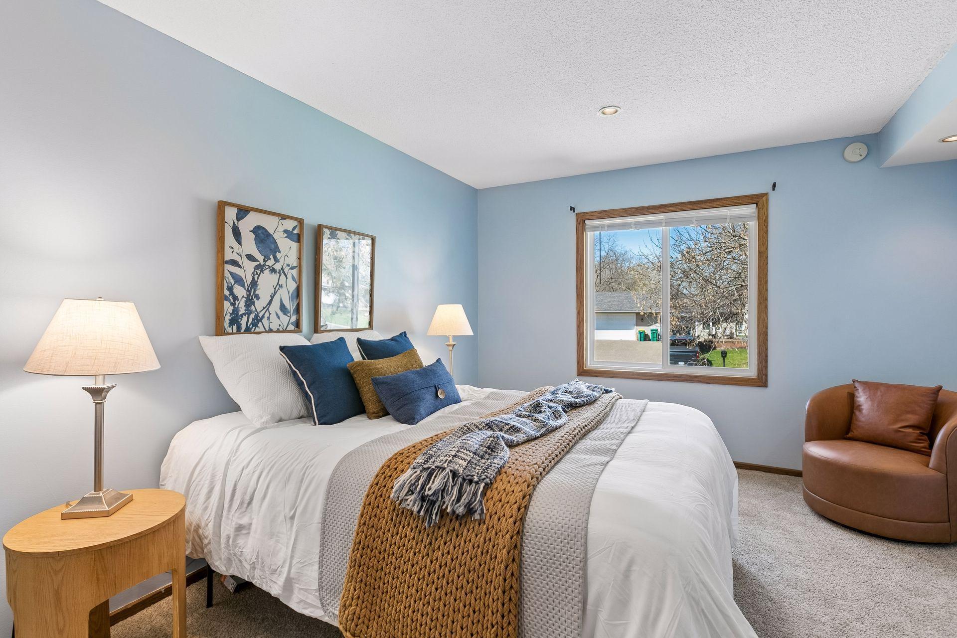 Deep Primary Bedroom