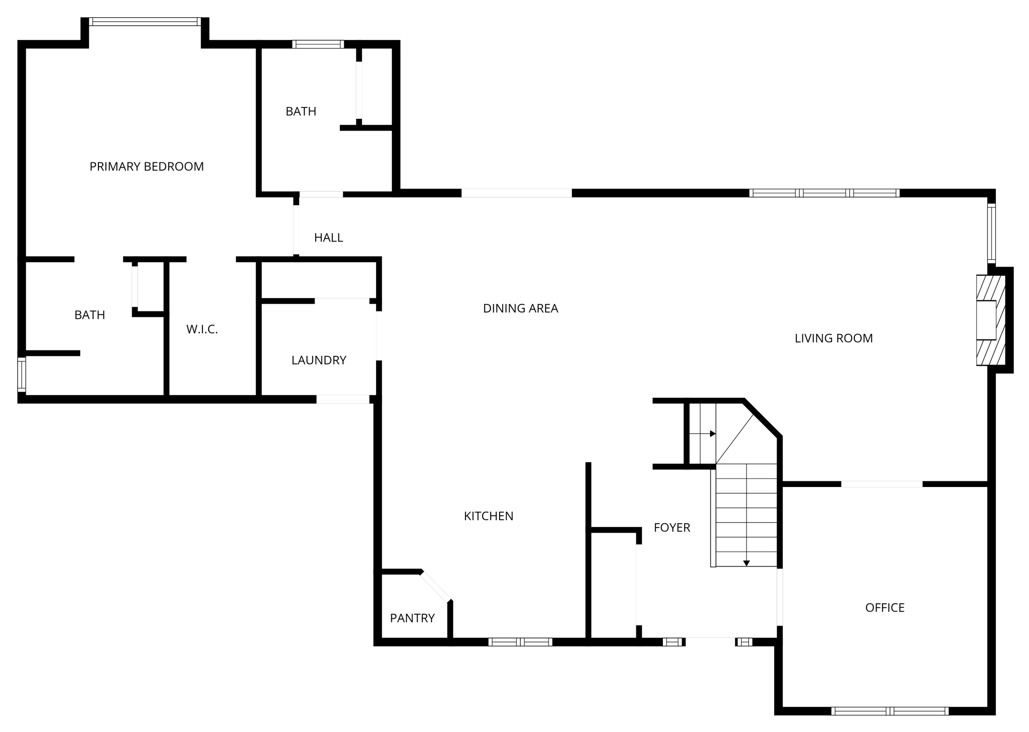 Main Level Floorplan