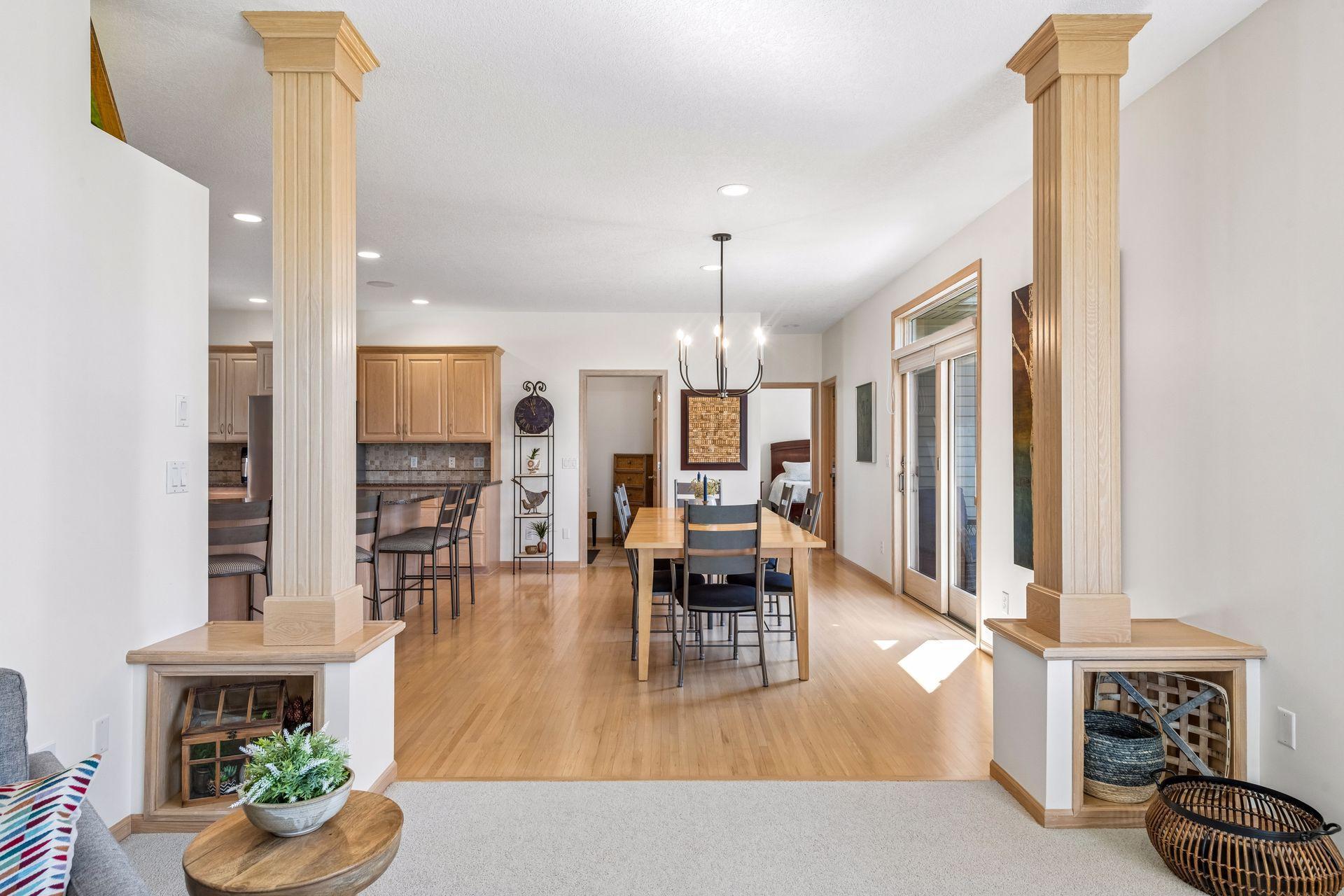 Dining/Hardwood Floors