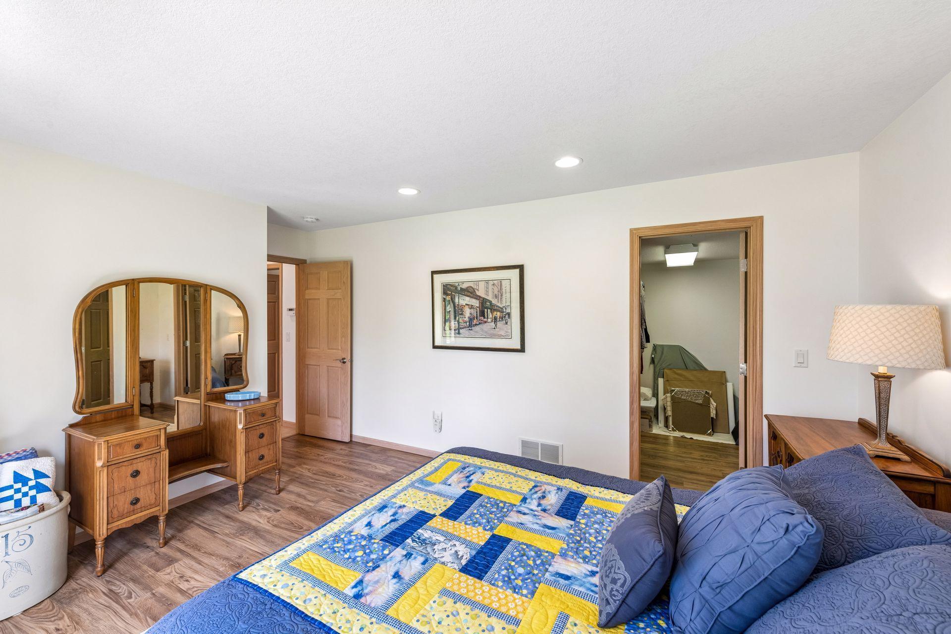 Bedroom 3 walk in closet