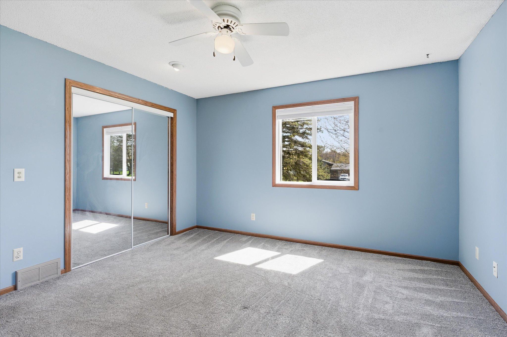 Another view of one of the 2 bedrooms on the upper main level