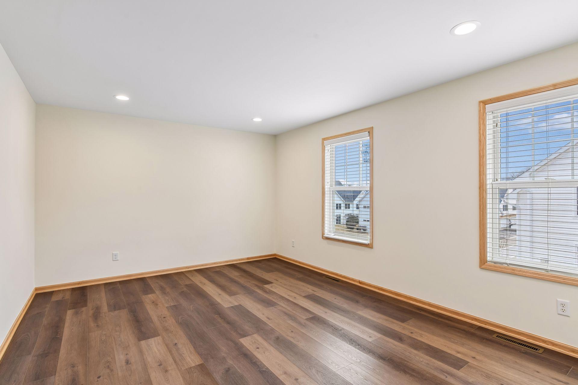 Spacious primary suite.