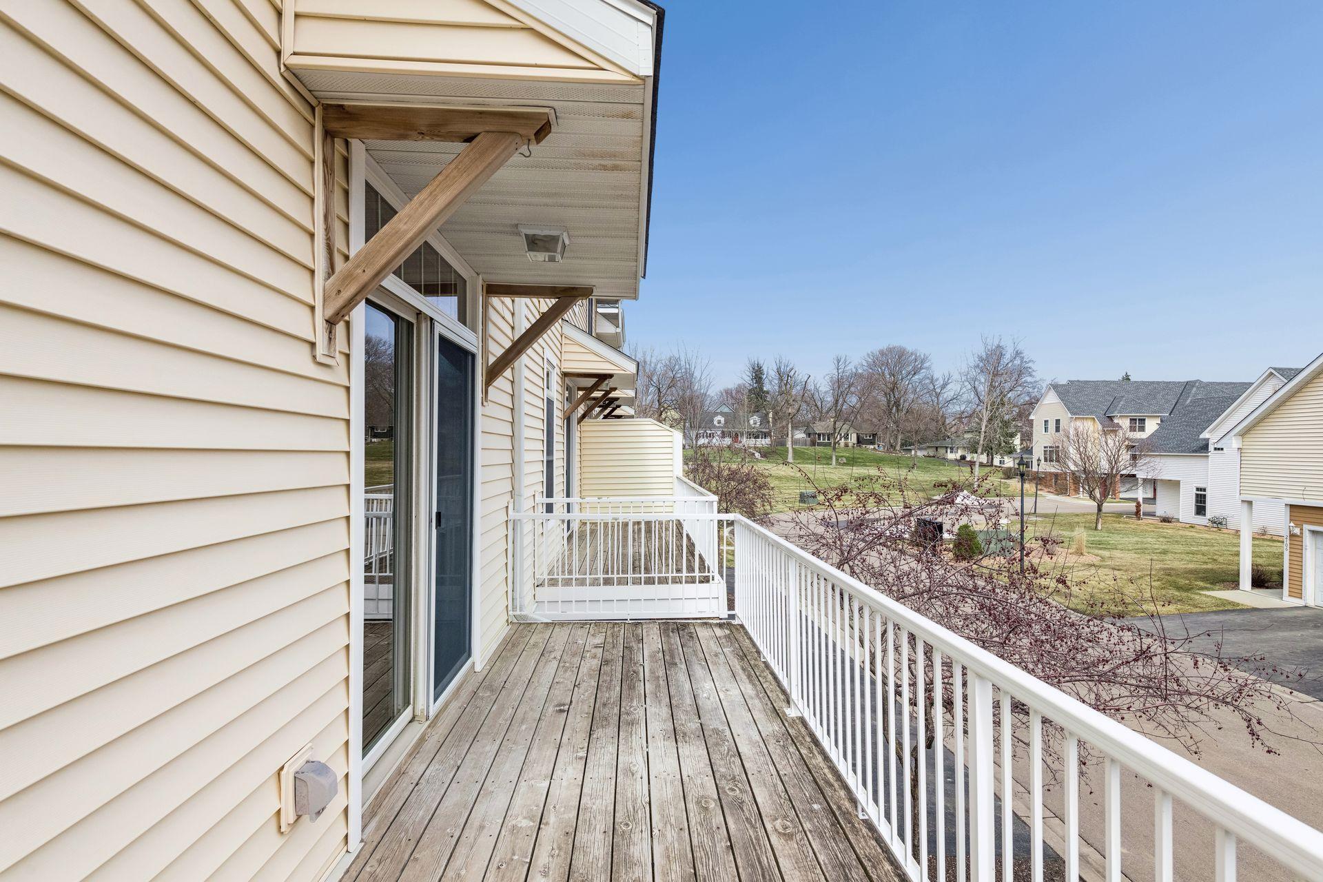 Large deck ideal for entertaining or relaxing outdoors.