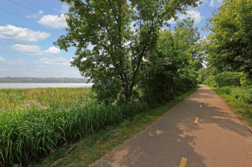 Dakota Trail provides access to mile and miles for trails that interconnectw with other trail systems.