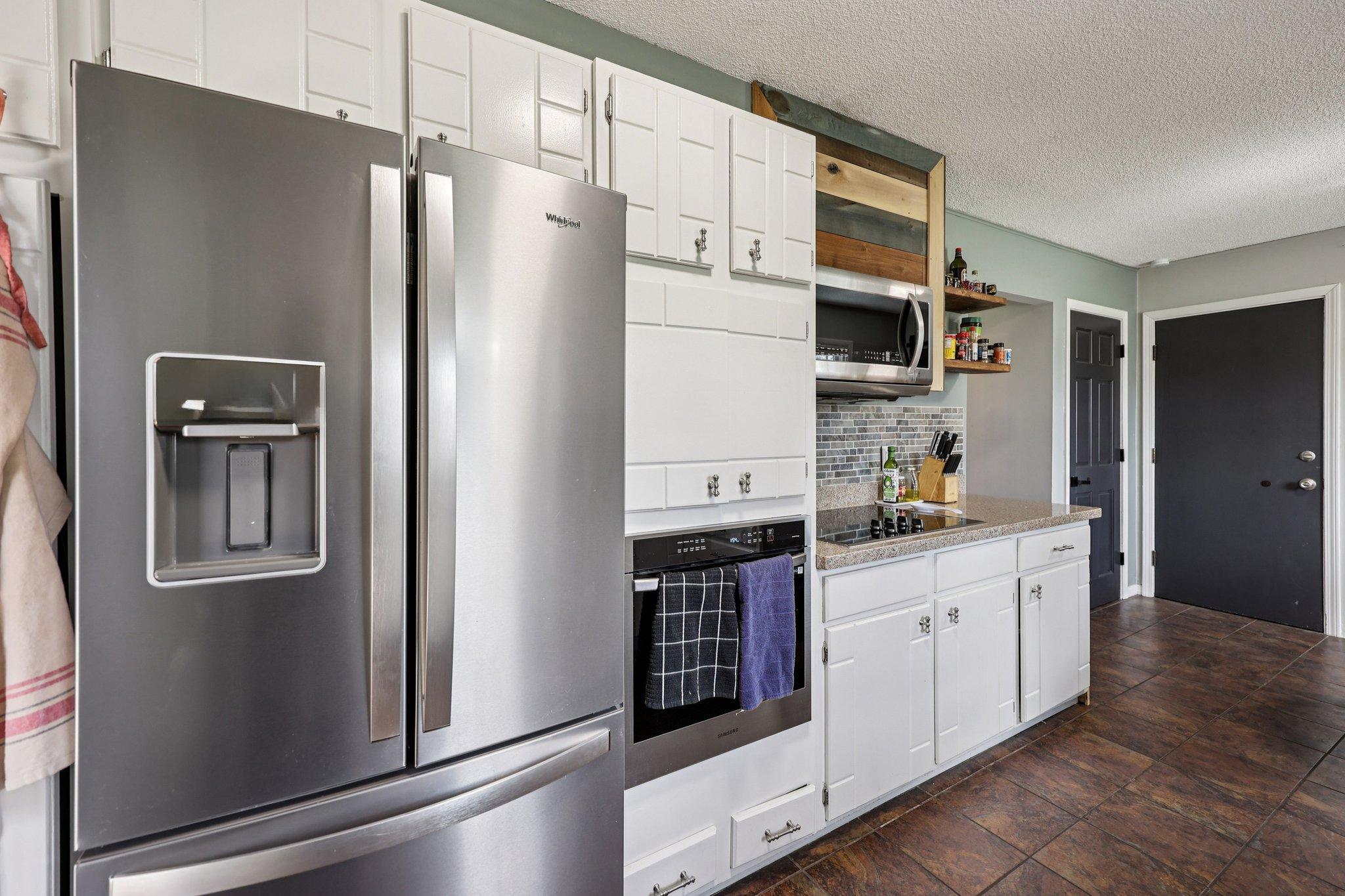 Stainless steel appliances