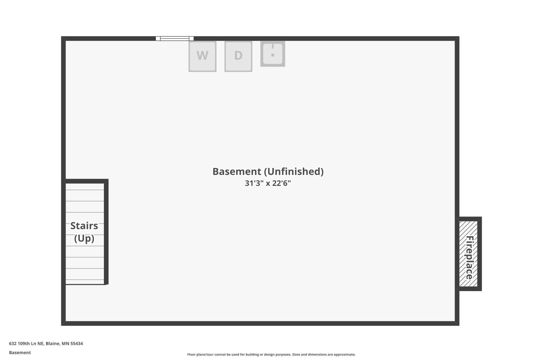Floor plan - lower level