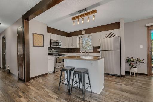 Recently renovated kitchen