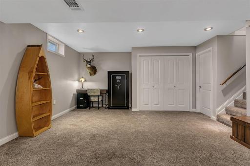 Another view of Lower level family room