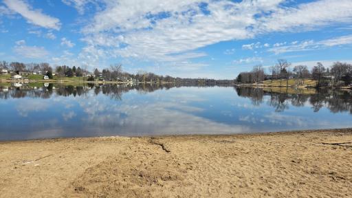 Sandy beach at Melody Park (Private optional access)