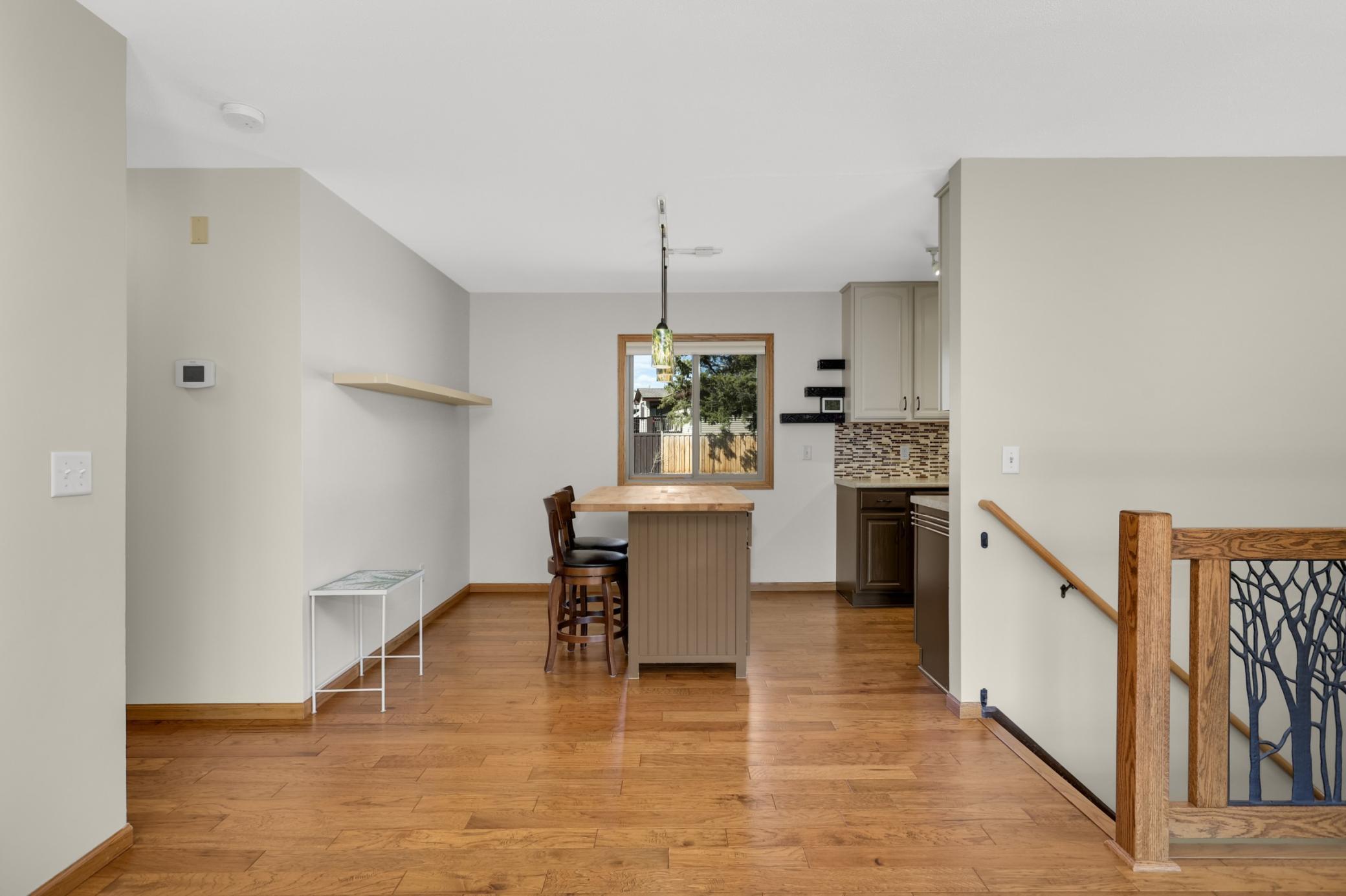 Built in center island