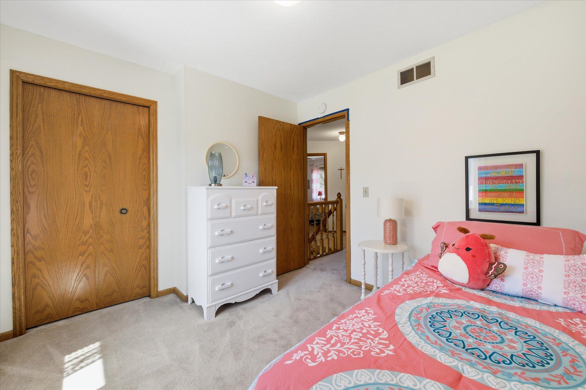 Bedroom #4 on the upper level.